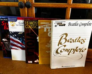 Great Music Books...Note "Beatles Complete"