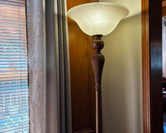 Torche Lamp with foot switch to adjust lighting