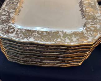222 Fifth "Balmore Gold" - 10 plates