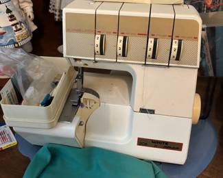 White serger
