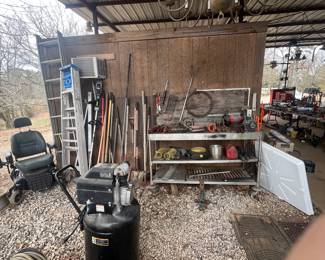 Compressor & More Yard Tools