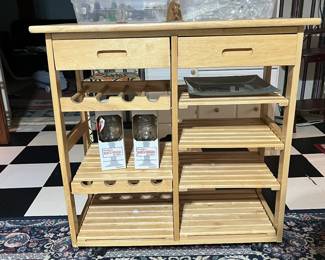 Kitchen island / Bar cart