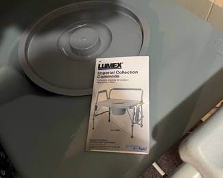 Large Lumex Commode/bedside potty