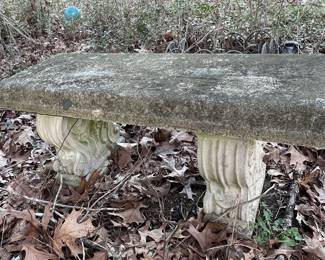 Cement Bench