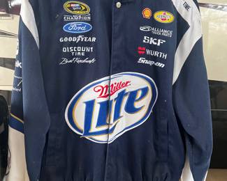 Miller Lite NASCAR  racing jacket