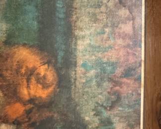 "Women Ironing," Edgar Degas Poster on Board. Photo 2 of 2.