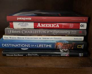 Patagonia, A History of Charleston & The Lowcountry, Destinations of A Lifetime and Other Books.