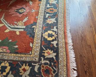 Wool Rug. Measures 8' x 10'. Photo 2 of 3.