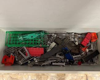 O-Gauge Train Tracks.