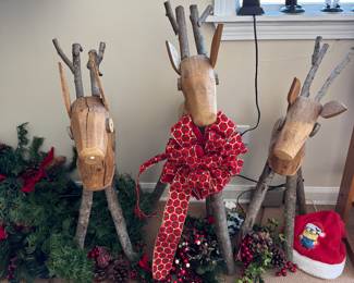 Wood Reindeer.
