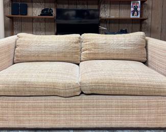 Upholstered 2-Seat Sofa - 2 Available. Each Measures 60" W x 35" D. Photo 1 of 4.