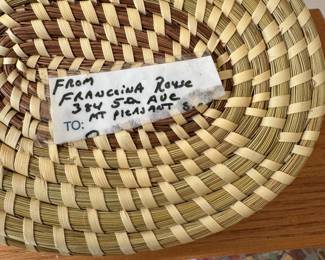 Charleston, SC Hand-Woven Sweetgrass Purse. Photo 2 of 2.