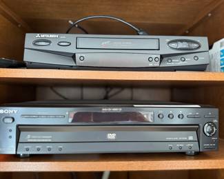 Sony DVD / CD /Video CD Player & Mitsubishi DVD Player.