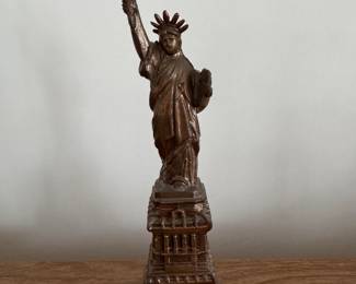 Small Statue of Liberty Statue. Measures 10" H.