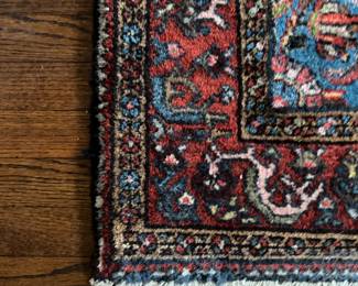 Turkish Tribal Rug. Measures 4' 5" x 6' 9". Photo 3 of 4.