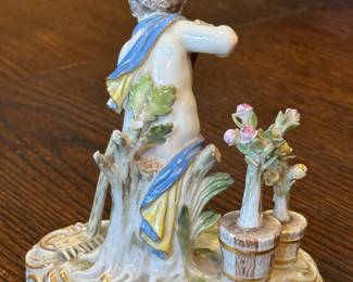 Meissen Porcelain "Allegory of the Earth," Circa 1770 by Johann Joachim Kaendler. Photo 2 of 3.