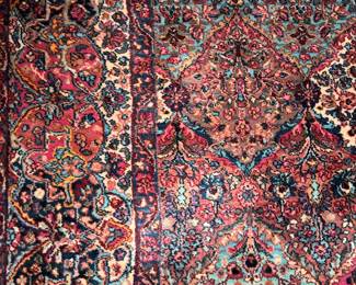 Persian Rug (Kirmin). Measures 12' x 9' 11". Photo 2 of 2.