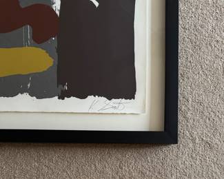 "Onion Train," Color Screenprint. Signed and Numbered by Artist, Kikuo Saito (Japanese 1939 - 2016). Photo 4 of 5.