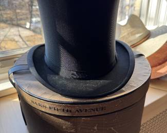 Brooks Brother's Silk Top Hat. Photo 1 of 2.