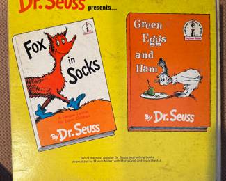 Dr. Seuss Presents: Fox in Sox and Green Eggs & Ham Vinyl LP.