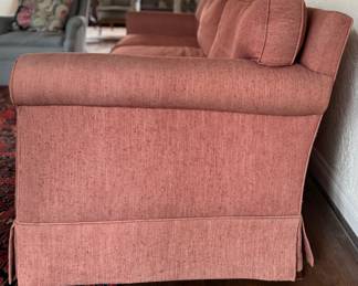 Hickory Chair Three-Seat Sofa with Down-Filled Cushions. Measures 84" W x 34" D. Photo 3 of 3.