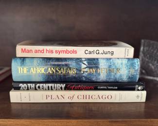 Man and His Symbols, The African Safari, Plan of Chicago and Other Books.