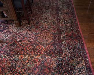 Persian Rug (Kirmin). Measures 12' x 9' 11". Photo 1 of 2.