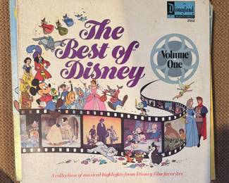 The Best of Disney Volume One Vinyl LP.