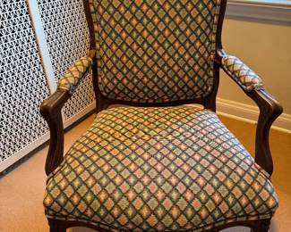 Upholstered Arm Chair.