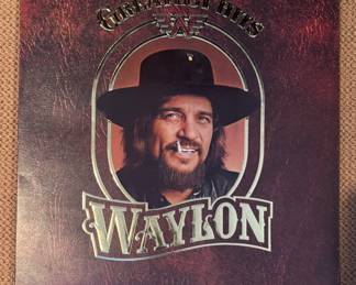 Waylon Jennings Vinyl Record.