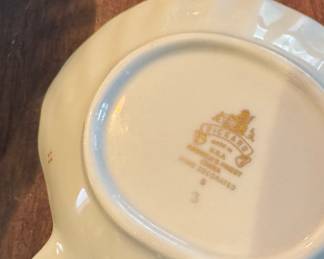 Pickard "Holly" Nut Dish. Photo 2 of 2.