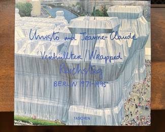 Christo and Jeanne-Claude. Wrapped Reichstag. Berlin 1971–1995, Copyright 1996 by Taschen. Photo 1 of 3.