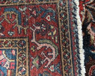 Turkish Tribal Rug. Measures 4' 5" x 6' 9". Photo 4 of 4.