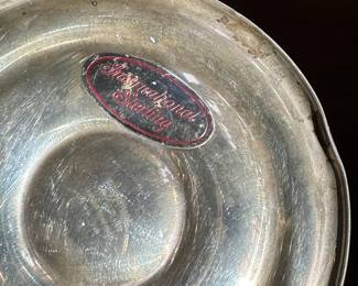 International Sterling Sterling Silver Three-Candle Candelabras. Photo 2 of 2.