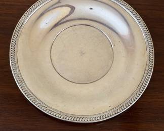 Sterling Silver Platter. Photo 1 of 2.