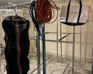 Metal Clothing Racks.