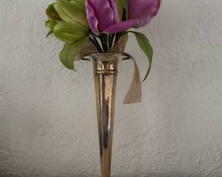 Silverplate Bud Vase. Photo 1 of 2.