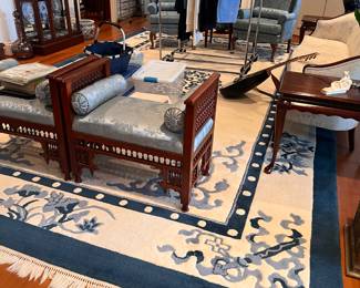 Pair of handmade seat seats from Cairo