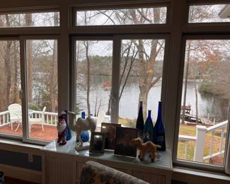 A room with a view. This home is also for sale.