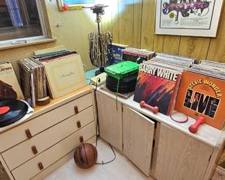Vintage records.