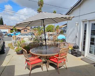 Patio furniture.