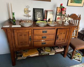 This sideboard is beautiful and only $250.00! 