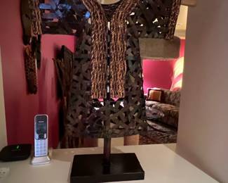 Vintage welded metal "The Emperor's Robe"