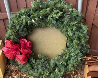 Huge Christmas Wreath