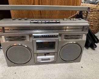 Vtg Panasonic Platinum RX-5100 AM FM Stereo Boombox 