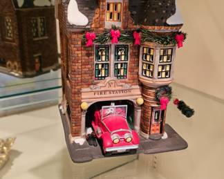 Profiles Dept 56 State Farm Insurance Fire Station No. 1 Limited Edition