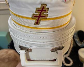 Scottish Rite Hat & Case