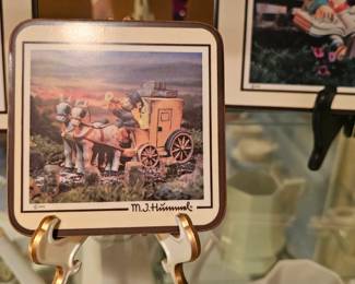 Vintage 1986 MJ Hummel by Pimpernel Coasters Made in England ARS Switzerland