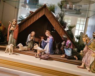 Goebel Creche or Nativity Scene Set