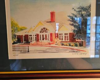 Framed Limited Print by David Watson 4/100